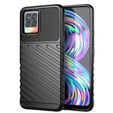 Θήκη για Realme 8/8 Pro, Thunder, μαύρη