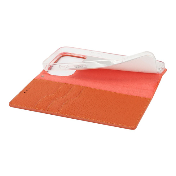 Θήκη με πτυσσόμενο κάλυμμα Litchi Skin Grain για iPhone 17 Pro Max