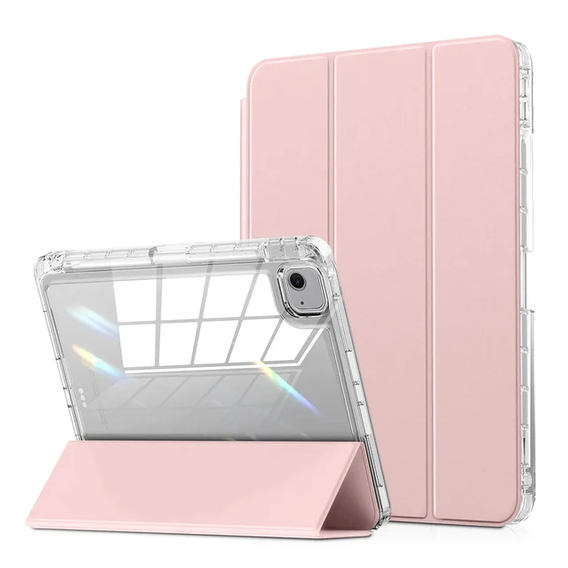 Θήκη για iPad Air 13" 2025/2024 (7/6 gen.), Smartcase Hybrid, με χώρο για γραφίδα, ροζ