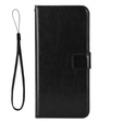 Θήκη με πτερύγιο για OnePlus Nord 5, Crazy Horse Wallet, μαύρη