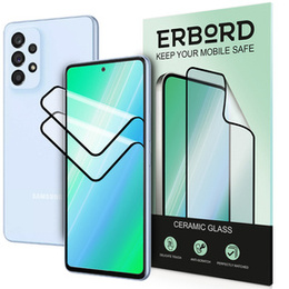 2x Κεραμικό υβριδικό γυαλί ERBORD για Samsung Galaxy A72 4G/5G