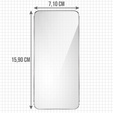 2x Μετριασμένο γυαλί για Xiaomi Redmi Note 12 4G/5G / POCO X5 5G, ERBORD 9H Hard Glass στην οθόνη