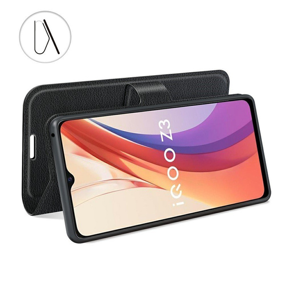 θήκη με πτερύγιο για Vivo Y52 5G / Y72 5G, Split Leather, μπλε