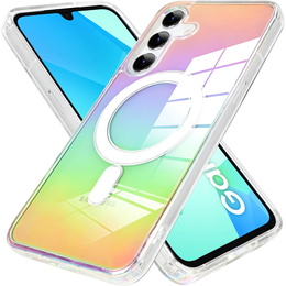 Θήκη για Samsung Galaxy A16, Fusion Hybrid, για MagSafe, πολύχρωμη + Γυαλί για την οθόνη