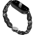 Γυναικείο βραχιόλι για Xiaomi Smart Band 10 / 9 / 8, μαύρη