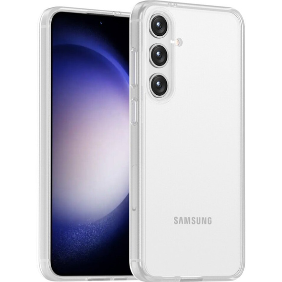 Θήκη για Samsung Galaxy S24+ Plus, Fusion Hybrid, με προστασία κάμερας, διαφανής