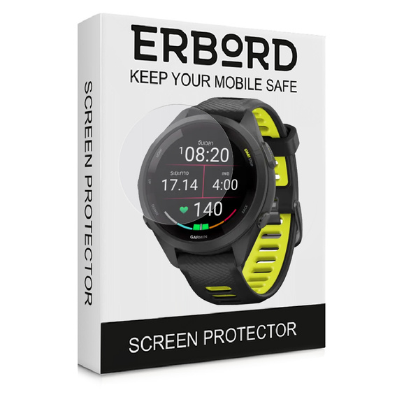 3x Φύλλο υδρογέλης ERBORD για Garmin Forerunner 265S