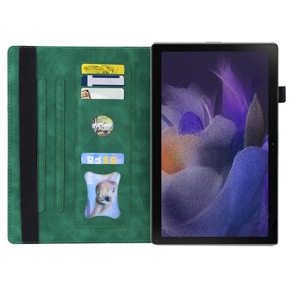 θήκη για Lenovo Tab M11, Classic, με υποδοχή γραφίδας, πράσινη