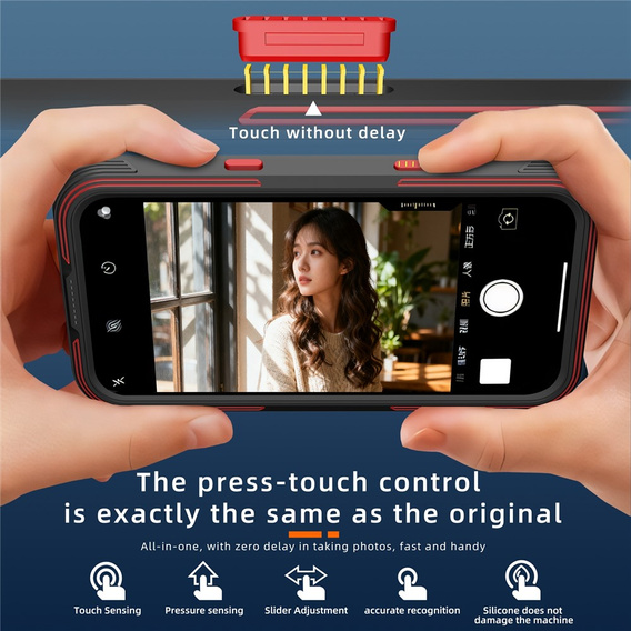 Αδιάβροχη θήκη SHELLBOX GTM IP68 με MagSafe για iPhone 17 Pro Max