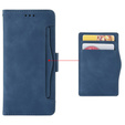 Θήκη με πτερύγιο για Honor Magic 7 Pro, Card Slot, σκούρο μπλε