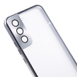 θήκη για το Samsung Galaxy S21, Magnetic Dual Glass, ασημένια