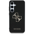 Θήκη GUESS Grained Big 4G Logo για Samsung Galaxy S25