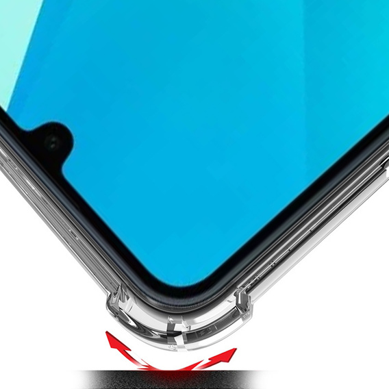 Θήκη για Samsung Galaxy A16, Fusion Hybrid, για MagSafe, διαφανής + Γυαλί για την οθόνη