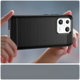 Θήκη για Xiaomi 13, Carbon, μαύρη