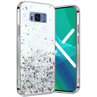 Θήκη για Samsung Galaxy S8+ Plus, Glittery, διαφανής