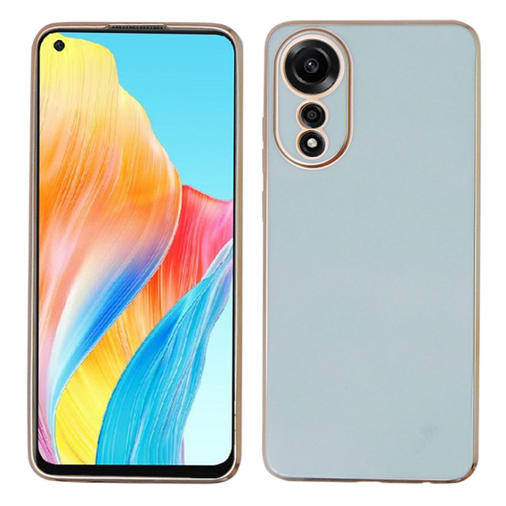 Θήκη για Oppo A78 4G, Glamour CamShield, μέντας