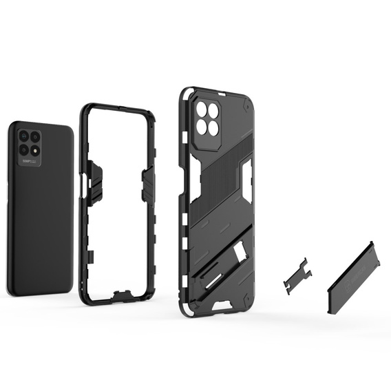 Θήκη για Realme 8i, Military kickstand, μπλε