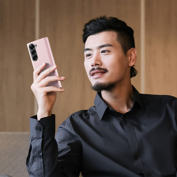 Θήκη Dux Ducis για Samsung Galaxy Z Fold7 5G, Bril, ροζ