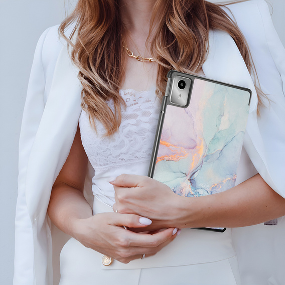 Θήκη για Lenovo Tab M11, Smartcase, Marble 1#