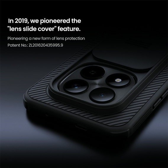 Θήκη NILLKIN Camshield Pro με προστατευτικό κάλυμμα κάμερας για Xiaomi Redmi Note 15 Pro Plus 5G / Poco M8 Pro 5G