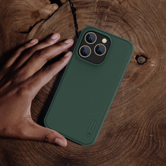 NILLKIN θήκη για iPhone 14 Pro Max, θήκη Super Frosted Shield, πράσινη