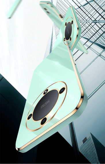 Θήκη για Honor Magic 5 Lite, Glamour CamShield, μέντας