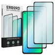 2x Μετριασμένο γυαλί για Xiaomi Mi 11 Lite 4G/5G, ERBORD 3D πλήρης οθόνη