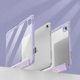 Θήκη για iPad 10.9" 2022 (10 gen.), Smartcase Hybrid, με χώρο για γραφίδα, Marble μωβ