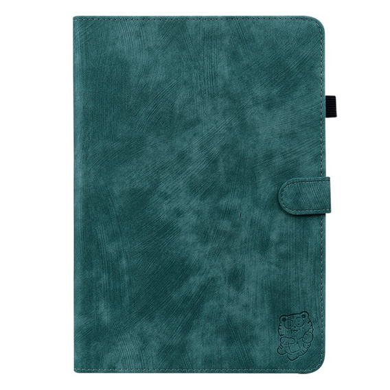 Θήκη για Lenovo Tab M9, Wallet Pen Slot, πράσινη
