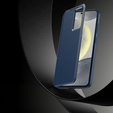 Αναδιπλούμενη θήκη για Samsung Galaxy S25 Edge, Smart View Wallet, μπλε