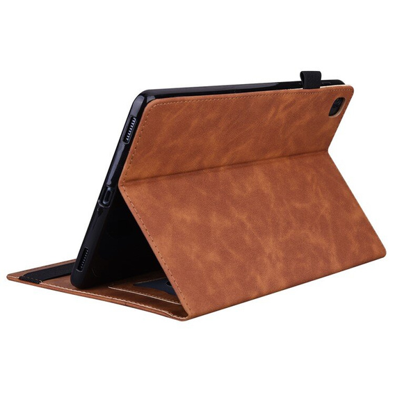 θήκη για Lenovo Tab M11, Classic, με υποδοχή γραφίδας, καφέ