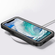 Θήκη για iPhone 12/12 Pro, Shockproof, με μεμβράνη, μαύρη