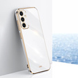 Θήκη για Samsung Galaxy A35 5G, Glamour CamShield, λευκή