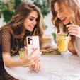 Θήκη για Samsung Galaxy A34 5G, Electro heart, ροζ rose gold