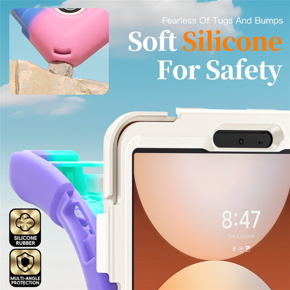 Θήκη με βάση και ιμάντα ώμου για Samsung Galaxy Tab A11