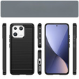 Θήκη για Xiaomi 13, Carbon, μαύρη
