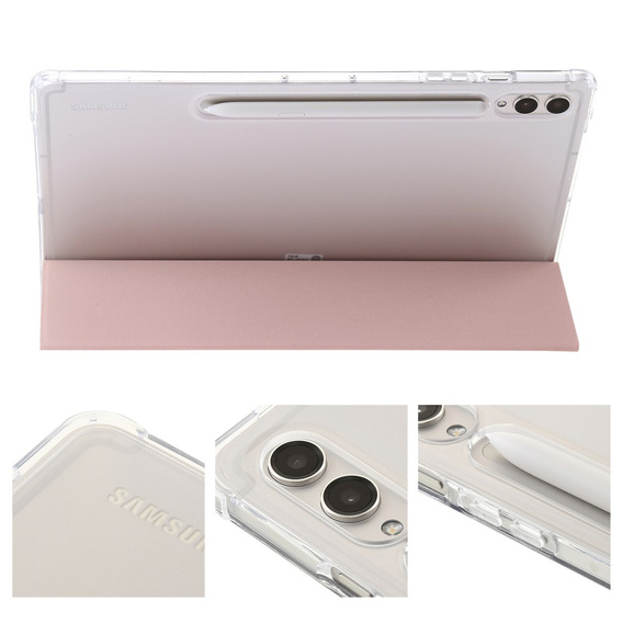 Θήκη για Samsung Galaxy Tab S9 Ultra, Smartcase Hybrid, με χώρο για γραφίδα, ροζ