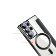 Θήκη με πτερύγιο για Samsung Galaxy S22 Ultra 5G, RFID Wallet MagSafe CamShield, μαύρη