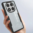 Θήκη για Xiaomi Redmi Note 14 Pro 5G, Shockproof, με μεμβράνη, μαύρη