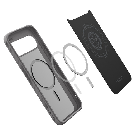 Θήκη Spigen Liquid Air MagSafe για το Google Pixel 10 Pro XL, γκρι μάρμαρο