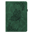 θήκη για το Lenovo Tab M11, Butterfly, πράσινη