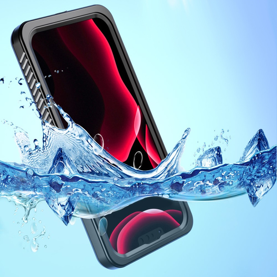 Αδιάβροχη θήκη IP68 για το iPhone 13 Pro Max, μαύρη