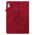 θήκη για το Lenovo Tab M9, Butterfly, κόκκινη