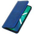 θήκη με πτερύγιο για Oppo Reno8 T, Split Leather, μπλε