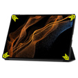 Θήκη για Samsung Galaxy Tab S9 Ultra, Smartcase, μαύρη