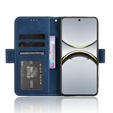 Θήκη με πτερύγιο για Oppo Find X8 Pro, Card Slot, σκούρο μπλε