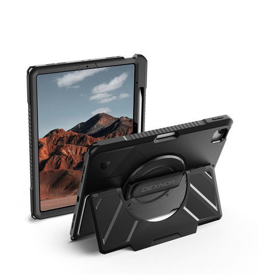 Θήκη Dexnor 360° με ιμάντα και θήκη για γραφίδα για iPad Air 13" 2025/2024 (7/6 γεν.)