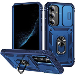 Θήκη για Samsung Galaxy S24+ Plus, CamShield Slide, μπλε