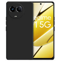 Θήκη για Realme 11 5G, Silicone Lite, μαύρη