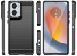Θήκη για Motorola Edge 50 Fusion 5G, Carbon, μαύρη